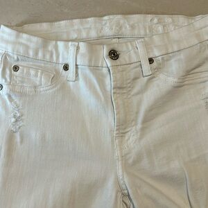 Seven for all mankind women white jeans